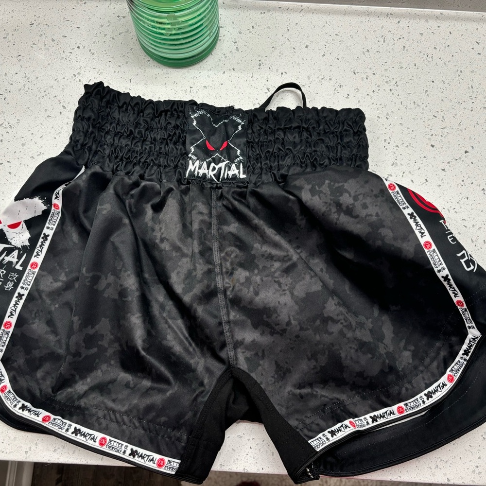 Muay Thai shorts! Mens size Large.
